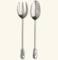 Antique Serving Fork & Spoon