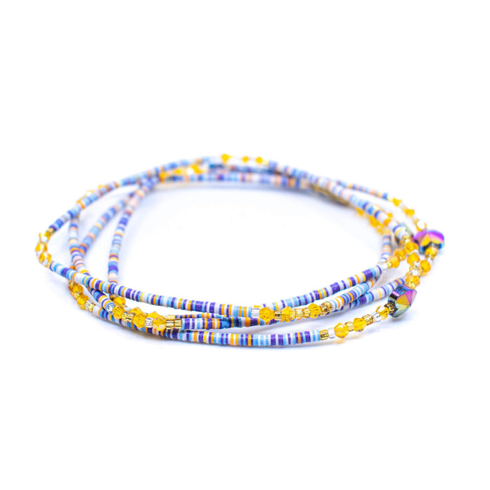 Baby Blue Fulani Waist Bead