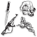 Bad Moon x BRCC Sticker Pack 66