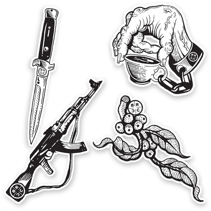 Bad Moon x BRCC Sticker Pack 66