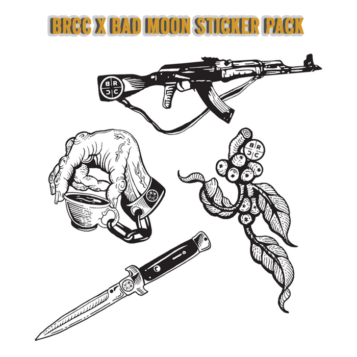 Bad Moon x BRCC Sticker Pack 66