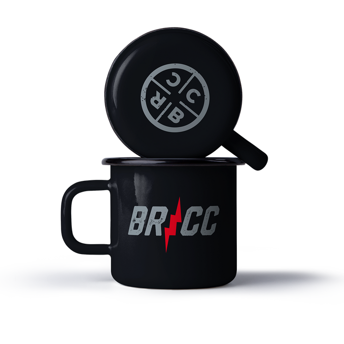 Black Magic Enamel Mug