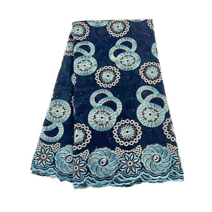 Blue Cotton Lace
