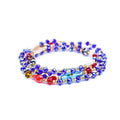 Blue Multicolored Waist Bead