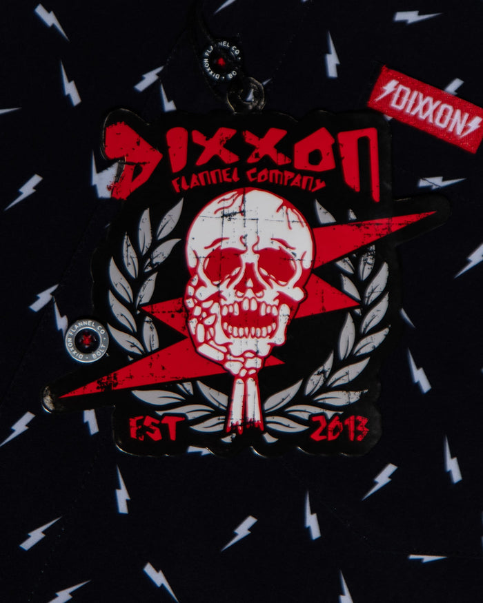 Bolt Party Shirt - Black - Dixxon Flannel Co.