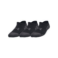 Boys'/Girls' Under Armour Youth Performance Tech No-Show 3-Pack Socks - 001 - BLACK