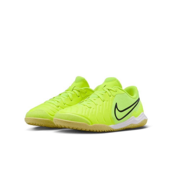 Boys'/Girls' Nike Youth Jr Tiempo Legend 10 Academy Indoor Soccer Shoes - 701VOLT