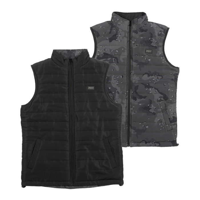 BRCC PVC Patch Reversible Matte Puff Vest