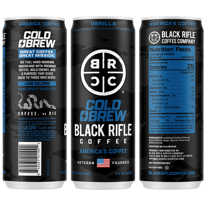 Cold Brew Coffee, 12-Pack