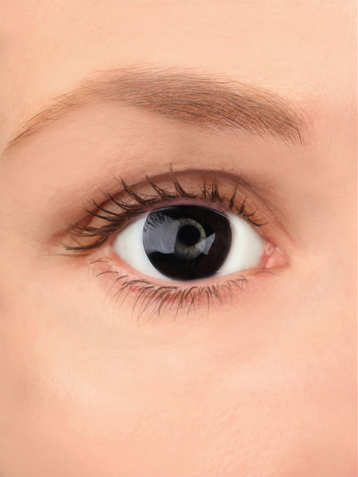 Costume Contact Lenses | Black Block-Image 1