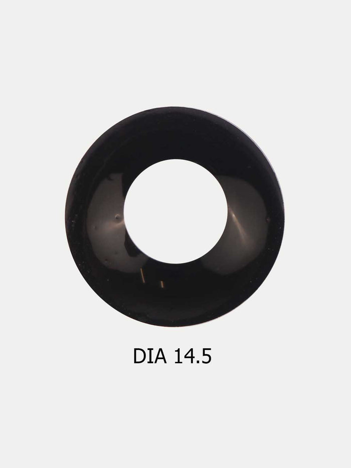Costume Contact Lenses | Black Block-Image 2