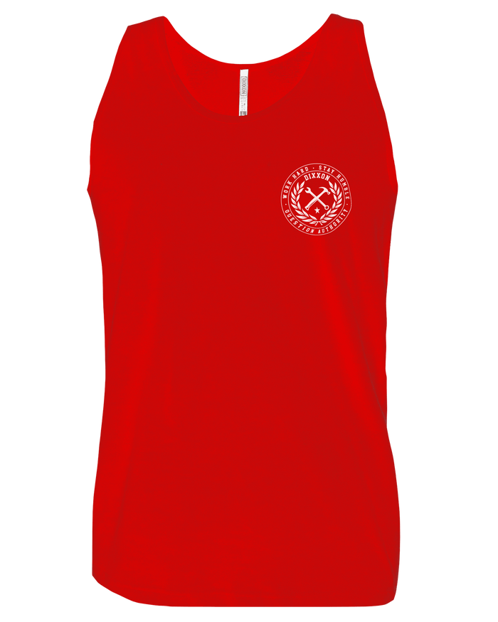 Crested Tank - Red & White - Dixxon Flannel Co.