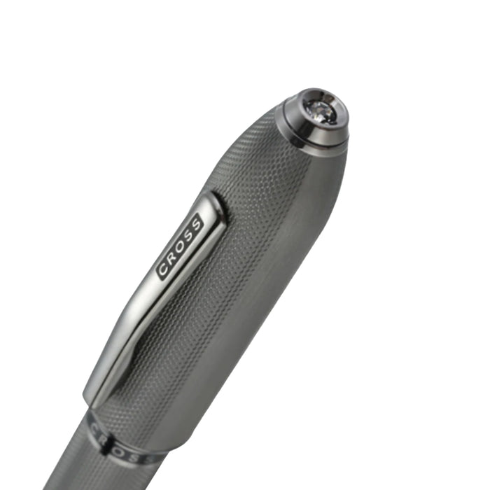 Cross Peerless Roller Ball Pen - Slate Grey PVD