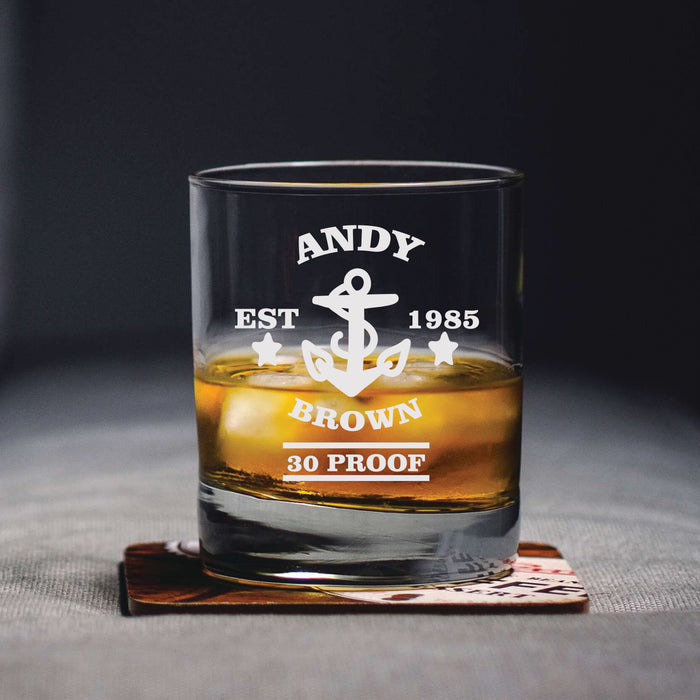 Customized Navy Anchor