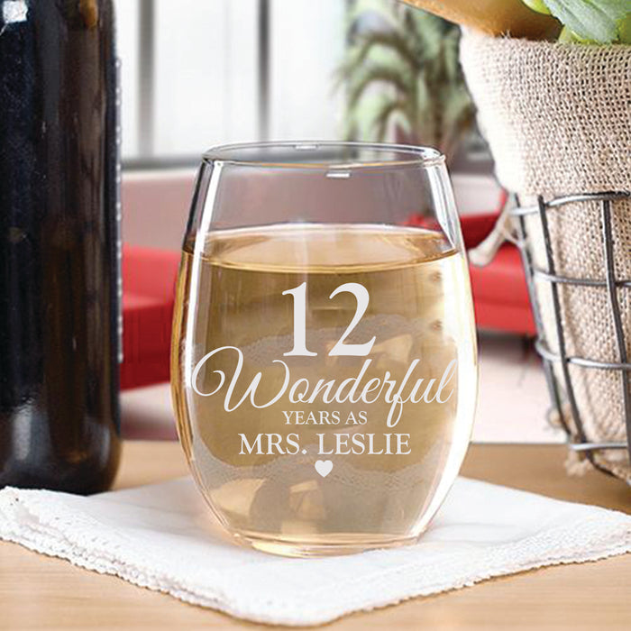 Customized Wonderful Years