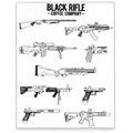 Die Cut Gun Sheet 85x11