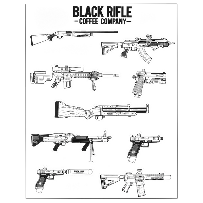 Die Cut Gun Sheet 85x11