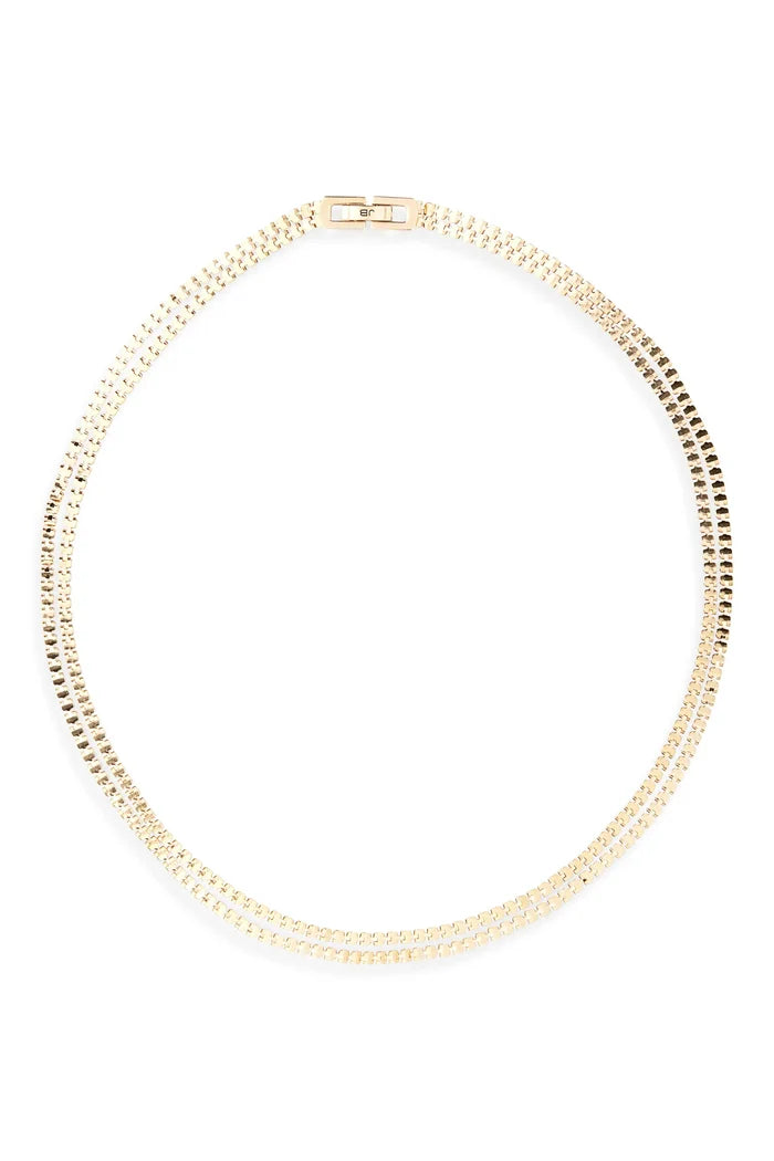 Double Amalfi Chain Necklace full view