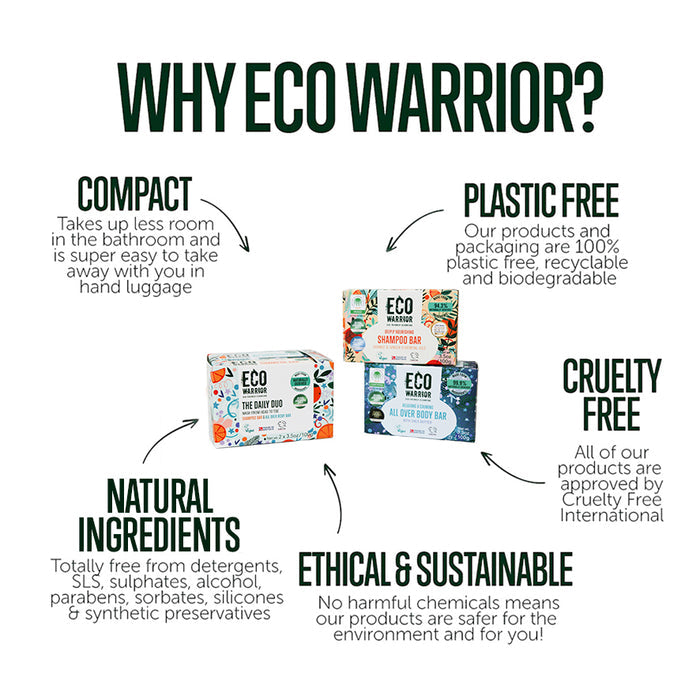 Eco Warrior Daily Duo - 2 x 100g