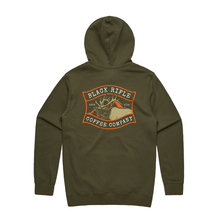 Elk Badge Pullover Hoodie