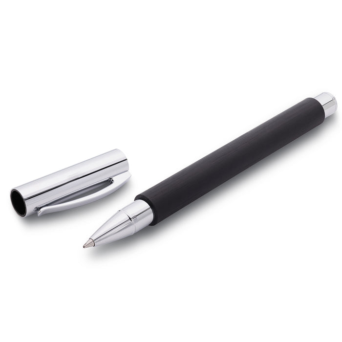 Faber-Castell Ambition Roller Ball Pen - Resin Black CT