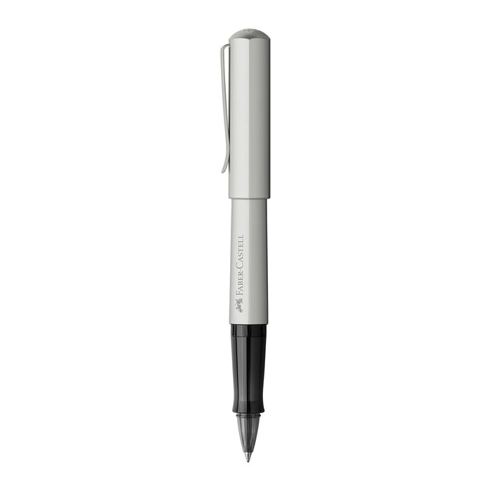 Faber-Castell Hexo Roller Ball Pen - Matte Silver CT