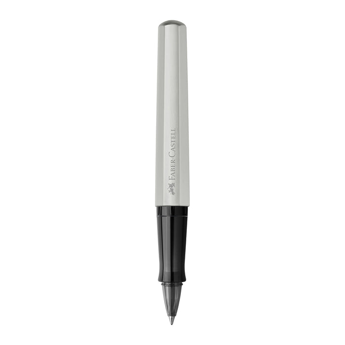 Faber-Castell Hexo Roller Ball Pen - Matte Silver CT