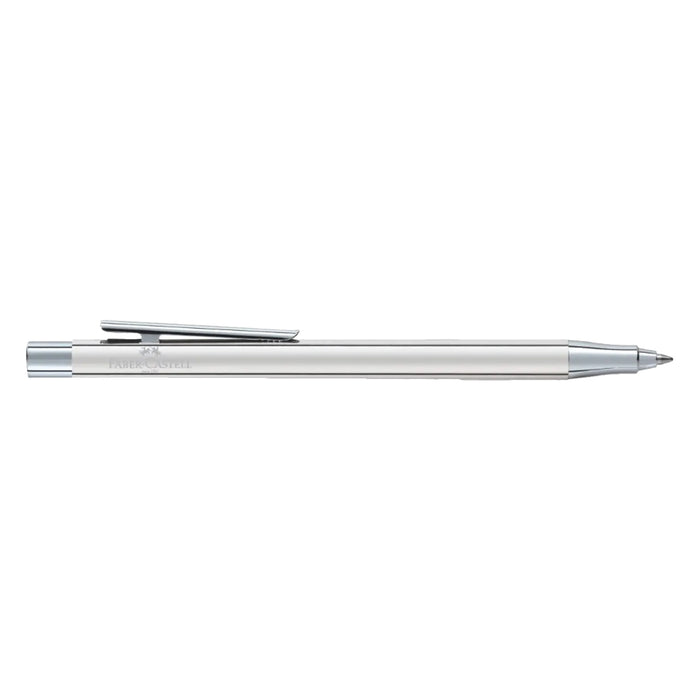 Faber-Castell Neo Slim Ball Pen - Shiny Stainless Steel CT