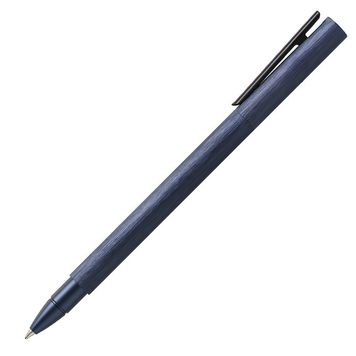 Faber-Castell Neo Slim Roller Ball Pen - Aluminium Dark Blue BT