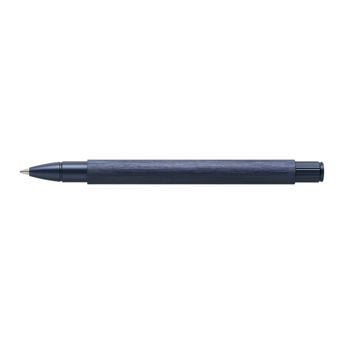 Faber-Castell Neo Slim Roller Ball Pen - Aluminium Dark Blue BT