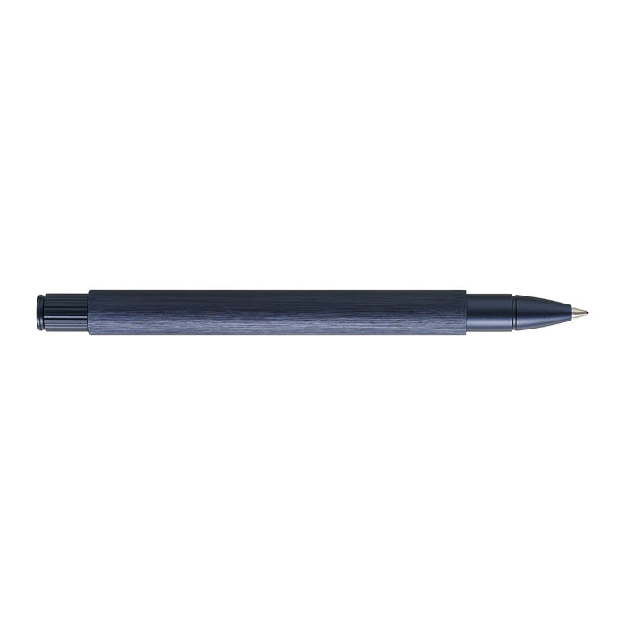 Faber-Castell Neo Slim Roller Ball Pen - Aluminium Dark Blue BT