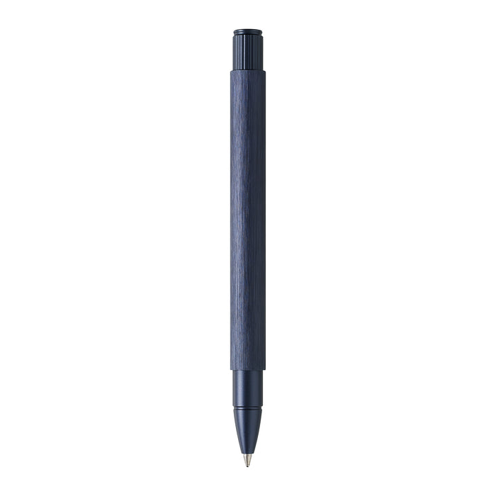Faber-Castell Neo Slim Roller Ball Pen - Aluminium Dark Blue BT