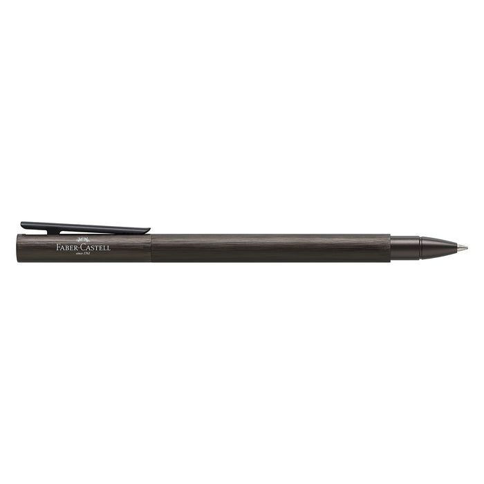 Faber-Castell Neo Slim Roller Ball Pen - Aluminium Gunmetal BT