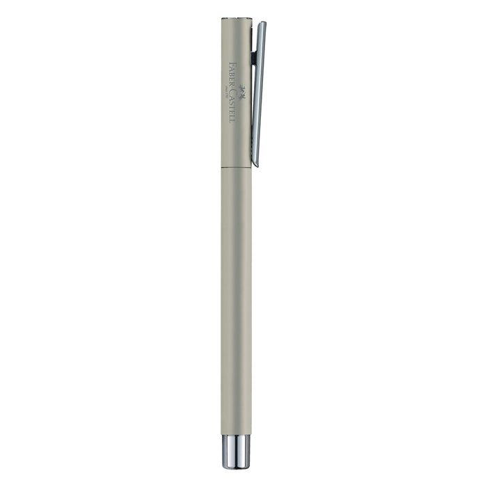 Faber-Castell Neo Slim Roller Ball Pen - Matte Stainless Steel CT