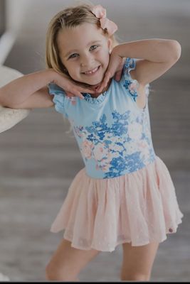 Blue/Peach/White / 2T