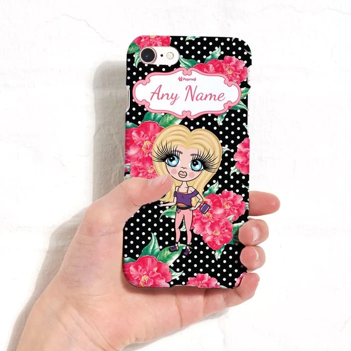 Girls Personalized Country Floral Phone Case