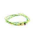 Green & Yellow Fulani Waist Bead