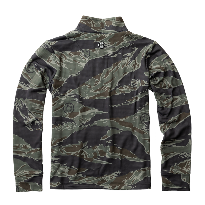 Grenade Waffle Fleece Quarter Zip Pullover