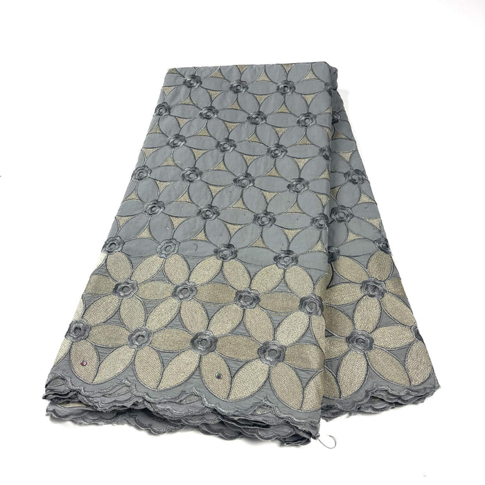 Grey Cotton Lace