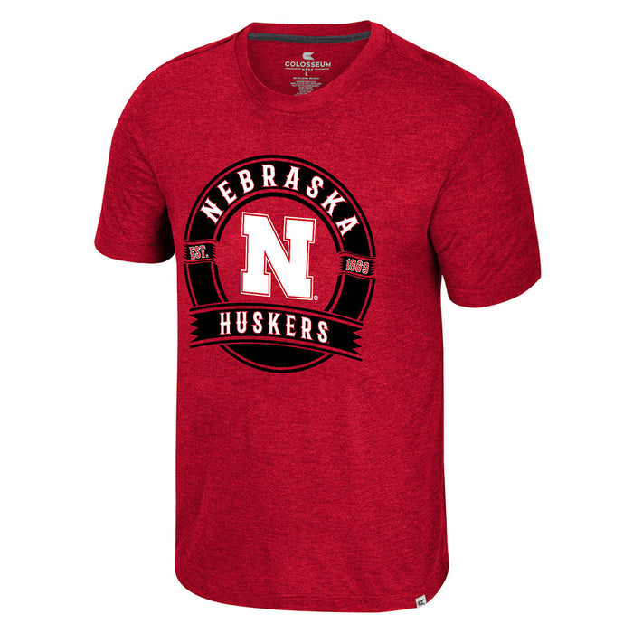 Men's Nebraska Huskers Frank T-Shirt - RED