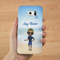 MrCB Beach Colors Personalized Phone Case - Image 1
