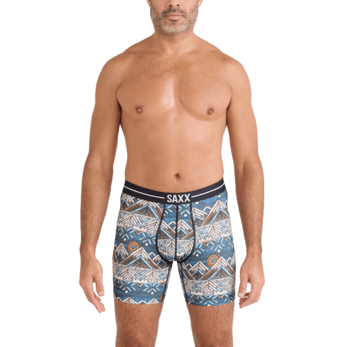 Men's SAXX Volt Breathable Mesh 6" Boxer Brief - TIL-MULT