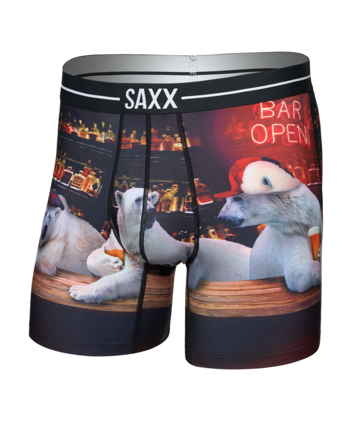 Men's SAXX Volt Breathable Mesh 6" Boxer Brief - DBE-MULT