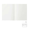 Midori MD Cotton White Notebook - F3 Plain 1