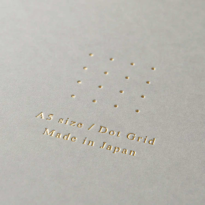 Midori Soft Colour Grey Spiral Notebook - A5 Dotted 2