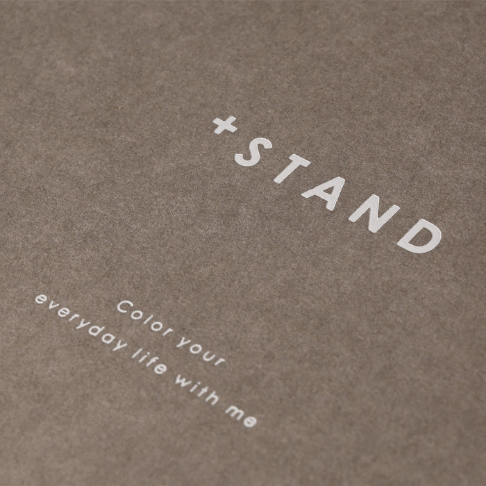 Midori + Stand Grey Spiral Notebook - A5, Plain 8