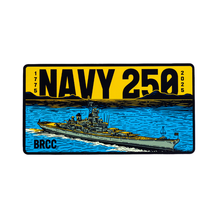 Navy 250th Sticker Pack