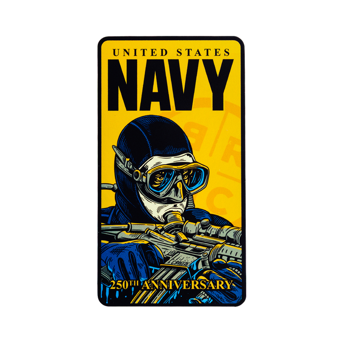 Navy 250th Sticker Pack