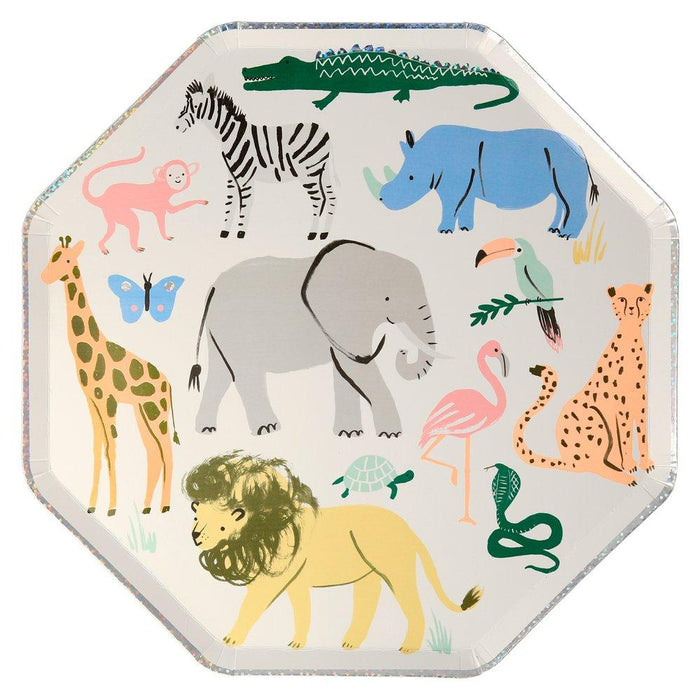 Paper Plate - Safari Animals