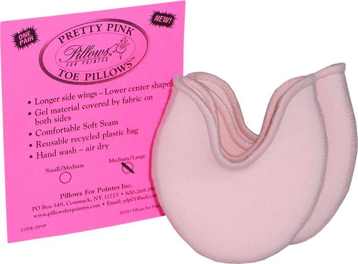 Pillows for Pointe Pretty Pink Toe Pillows